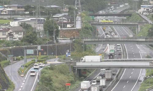 Chuo Expressway in Uenohara