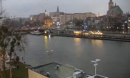 Flussufer von Stettin